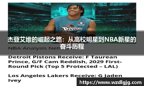 杰登艾维的崛起之路：从高校明星到NBA新星的奋斗历程